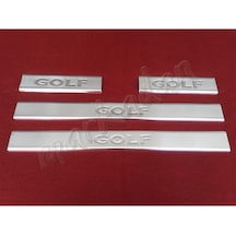 Db Chrome Vw Golf 7 Krom Kapı Eşiği 2013 Sonrası 4 Parça P.Çelik (494314678)