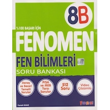 Fenomen Okul Yayınları 8. Sınıf Fenomen Fen Bilimleri B Soru B.