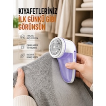 Taşınabilir Tiftik Temizleme Makinesi Ergonomik Tasarım Mor