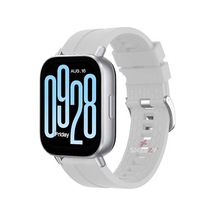 Redmi Watch 5 Active Redmi 5 Lite Uyumlu Kordon Kordon Novagt Metal Tokalı Yumuşak Silikon Kordon