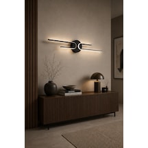 Mino Modern Led Duvar Apliği Günışığı Siyah