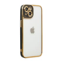 Apple iPhone Uyumlu 14 Plus Kılıf Liva Lens Silikon - Siyah Bzsxx00 1