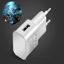 Usb Şarj Cihazları 1a 2a Duvar Hızlı Şarj Kafası Cep Telefonu Ab Abd Tak Şarj Adaptörü Samsung İphone Uyumlu Telefon Şarj Gücü