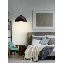 Riolight Retro,rustik,vintage Siyah Gövde 1xe27 Duylu Tekli Metal Diğer