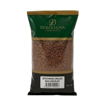 Sütlü Rende Çikolata 1 Kg Pasta Süsleme Ve Tatlı Dekor Çikolatası