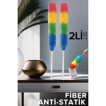 2 Li Set Fiber Toz Alma Püskülü California Design, 719657 Standart