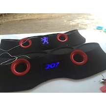 Peugeot 206 Pandizot Polyesterli Kabartmalı 2 Port Işıklı N11.962