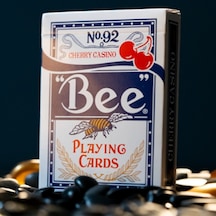 Bicycle Limited Bee X Cherry Casino Mavi Blue Premium Oyun Kağıdı İskambil Kartları Destesi