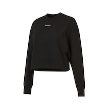 New Balance Siyah Kadın Sweatshirt Wnc3419-siyah Siyah