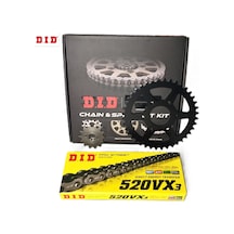 Dıd Gold X-ring Zincir Dişli Set Sunstar Ve Jt Dişli - Bajaj Dominar Ug 400 2017-2023