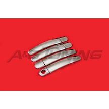 Skoda Super B5 Krom Kapı Kolu 2002-2008 4 Kapı Paslanmaz Çelik N11.1140