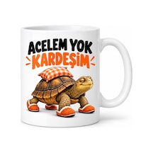 Yavaşlığın Zirvesi Tasarımlı Porselen Kupa - Model 716 Diğer