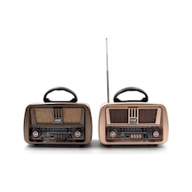 Periboia Klasik Taşınabilir Model Nostaljik Radyo