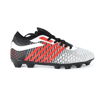 MP 222-2805 Byz-Krmz Erkek Krampon Futbol Ayakkabı Beyaz