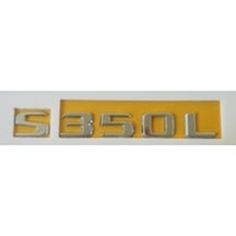 Mercedes Uyumlu Yazı S 350l Krom