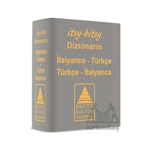 Itsy Bitsy İtalyanca-türkçe ,türkçe-italyanca Mini Sözlük Delta Kültür Yayınevi