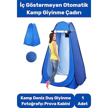 Premium Pencereli Fermuarlı Kamp Deniz Duş Giyinme Wc Fotoğrafçı Iç Göstermeyen Prova Kabin Çadır Çok Renkli