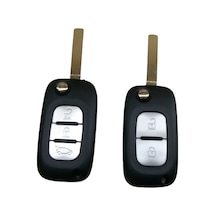 Renault Fluence Clio Kangoo Uyumlu Kumanda Anahtar Kabı