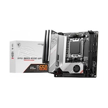 Msı Mpg B650ı Edge Wıfı Ddr5 Hdmı M.2 Usb 3.2 Lan Wifi Mıtx Am5