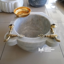 Mermer Kurna Konsept Set