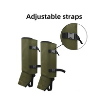 Vkemall Kamuflaj Outdoor Yılan Sokması Engelleme Ayaklıkları - Dağcılık Kamp İçin Dayanıklı Poliester-pe Malzeme Haki