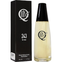 Q Life Black Code 243 Erkek Parfüm EDC 50 ML