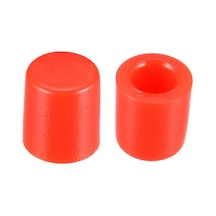 Tact Switch Kapağı Çap 3.1Mm Kırmızı - 6X6Mm Switch İle Uyumlu