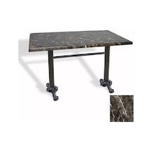 Çipa Döküm Ayak Masa 80x140 Cm - Werzalit, Wermodin Ve Allzalit Tabla - Teramo Çok Renkli