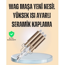 Ayarlanabilir Isı Ayarıyla Profesyonel Bukle Maşası Hızlı Ve Nazik Şekillendirme