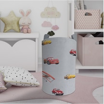 Mekta Home Bebek Ve Çocuk Odası Çarpım Tablolu Ve Yol Desenli Eğitici Oyuncak Sepeti Renkli Çok Renkli