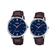 Casio Mtp-ltp-vt01l-2budf Çift Kol Saati Kadın-erkek Metalik