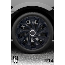 Nissan Altima 14 İnç Jant Kapağı 4 Adet Siyah S120