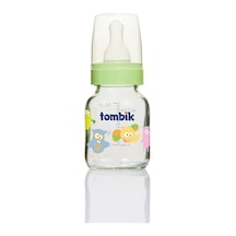 Tombik Cam Biberon 100 Ml Şaşkın Hayvan-Açık Yeşil