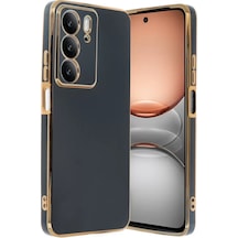 Newface Realme C75 4g Kılıf Volet Silikon - Siyah