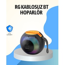 Rgb Led Işıklı Güçlü Baslı Kablosuz Hoparlör
