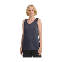 Jack Wolfskın Jack Wolfskin Crosstrail Tank Kadın Mavi Tişört 1388 Lacivert
