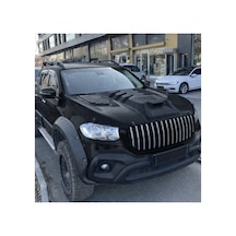 2017 Ve Üzeri Mercedes X Class Kaput Scoop Kabartma Kaplama Koruma Mat Si Yah