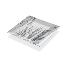 Setabianca Mermer Görünümlü 4lü Servis Tabağı 24 Cm Çok Renkli