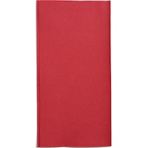 Çift Kat Kırmızı Garson Katlama Peçete 1/8 33x33 Cm Açık Hali 100 Adet