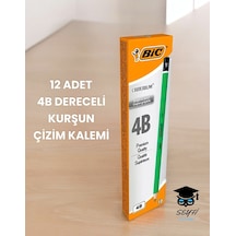 4b Dereceli Resim Kalemi 12 Adet 4b