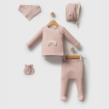 Melonika Tongs Baby Magic Forest 5'li Hastane Çıkışı 5645 Pudra Çok Renkli