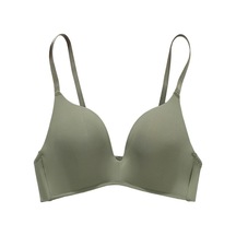 Kadın Push Up Sütyen Dikişsiz Kablosuz İnce Sütyen Push Up Uyku Sütyeni,38 Çok Renkli