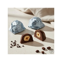 Nutat Mavi Sargılı Kristal Çikolata Fındık Kremalı & Bütün Fındıklı 500 Gr.
