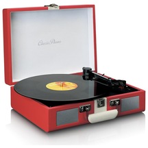 Lenco Classic Phono Tt-110  Hoparlörlü Bluetoothlu Pikap Kırmızı