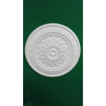 Pakpiyer Dekor Göbek Kartonpiyer Stropiyer Tavan Lamba Göbeği - Papatya 39 Cm Küçük Papatya L.göbeği 39x39x3