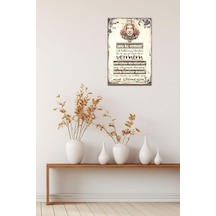 Şener Şen Replik Retro Vintage Drtr0100 Ahşap Mdf Tablo 7/8 Yaş