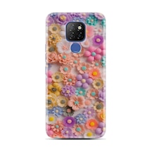 General Mobile Gm9 Pro Kılıf Boutique Baskılı Resimli Rengarenk Papatyalar Pcode -060
