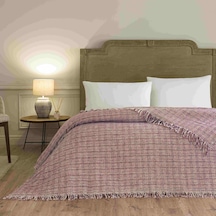 Linens Amorie Çift Kişilik Pembe Battaniye Pembe