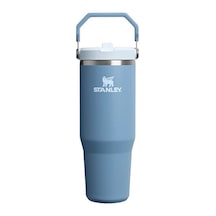Stanley Thermos The İceflow Flip Straw 2.0 Tumbler 0.89l Pipetli Termos 10-12043-277 Mavi Mavi