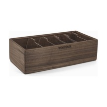 Woodsaka Gobi Büyük Kartvizit Organizer - Ceviz Ağacından